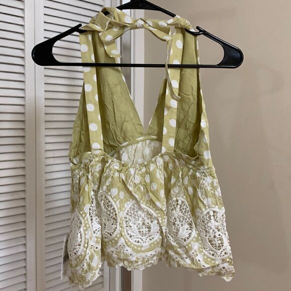 Free people lunch date halter top - Picture 7 of 9